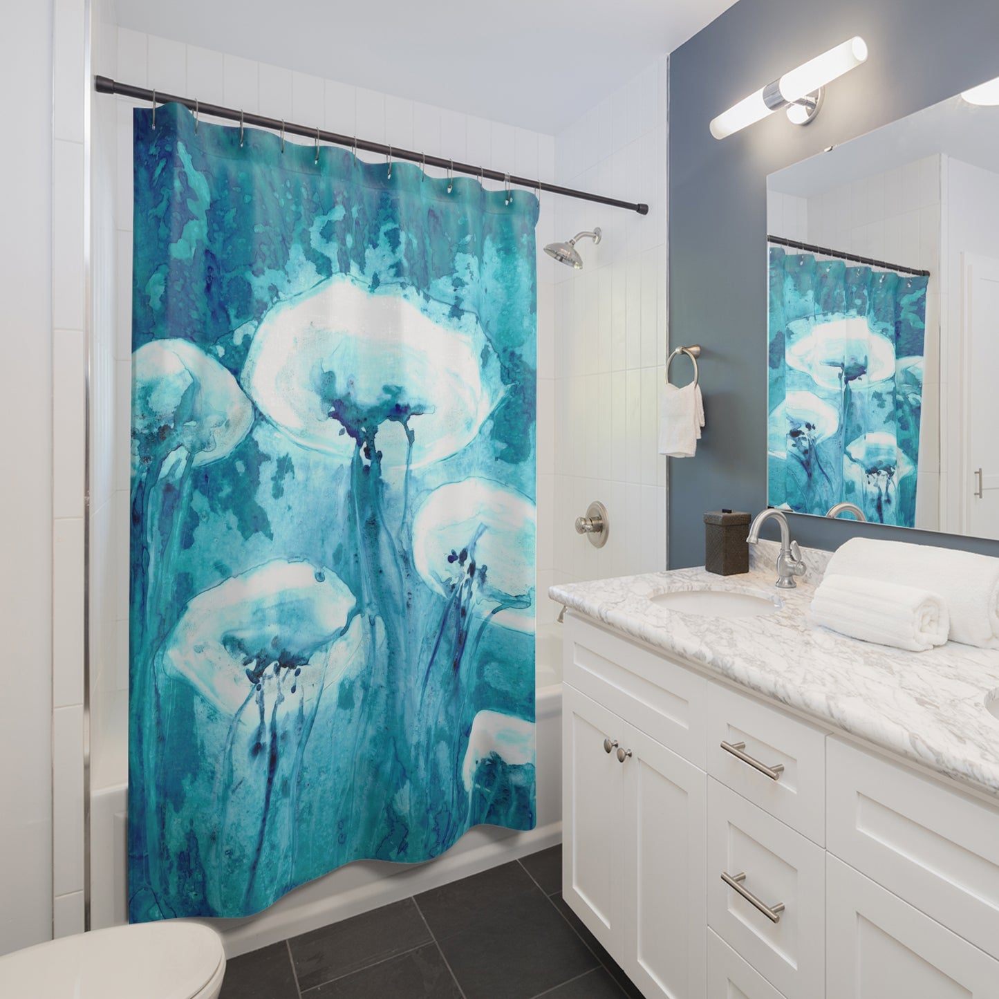 Jellyfish Shower Curtain