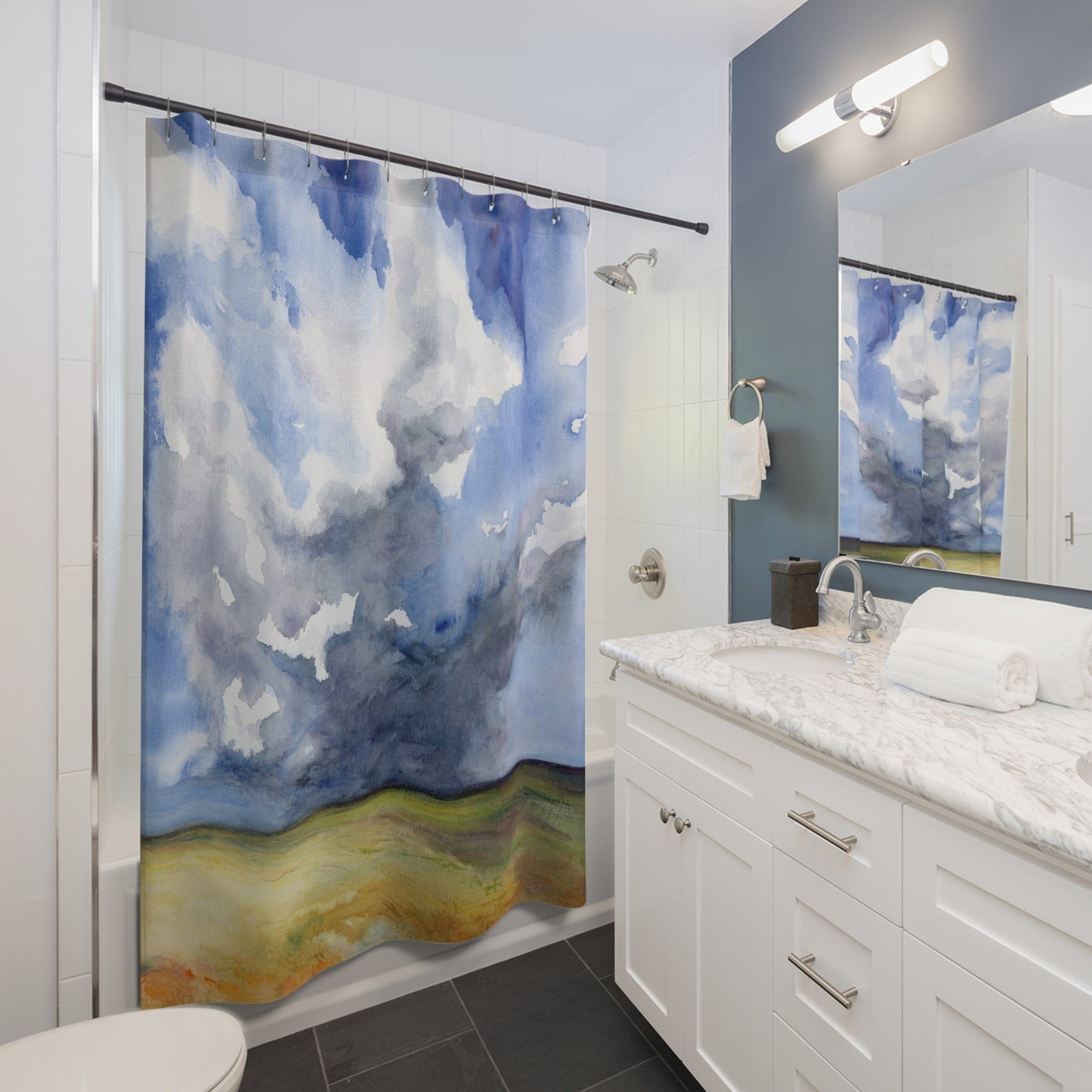 Head in the Clouds Shower Curtain