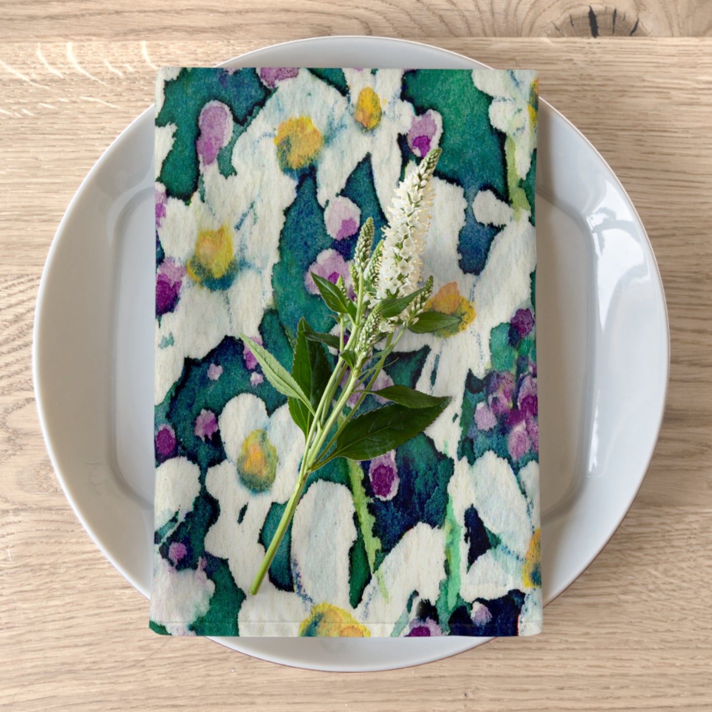 Dancing Daisies Cloth Napkins