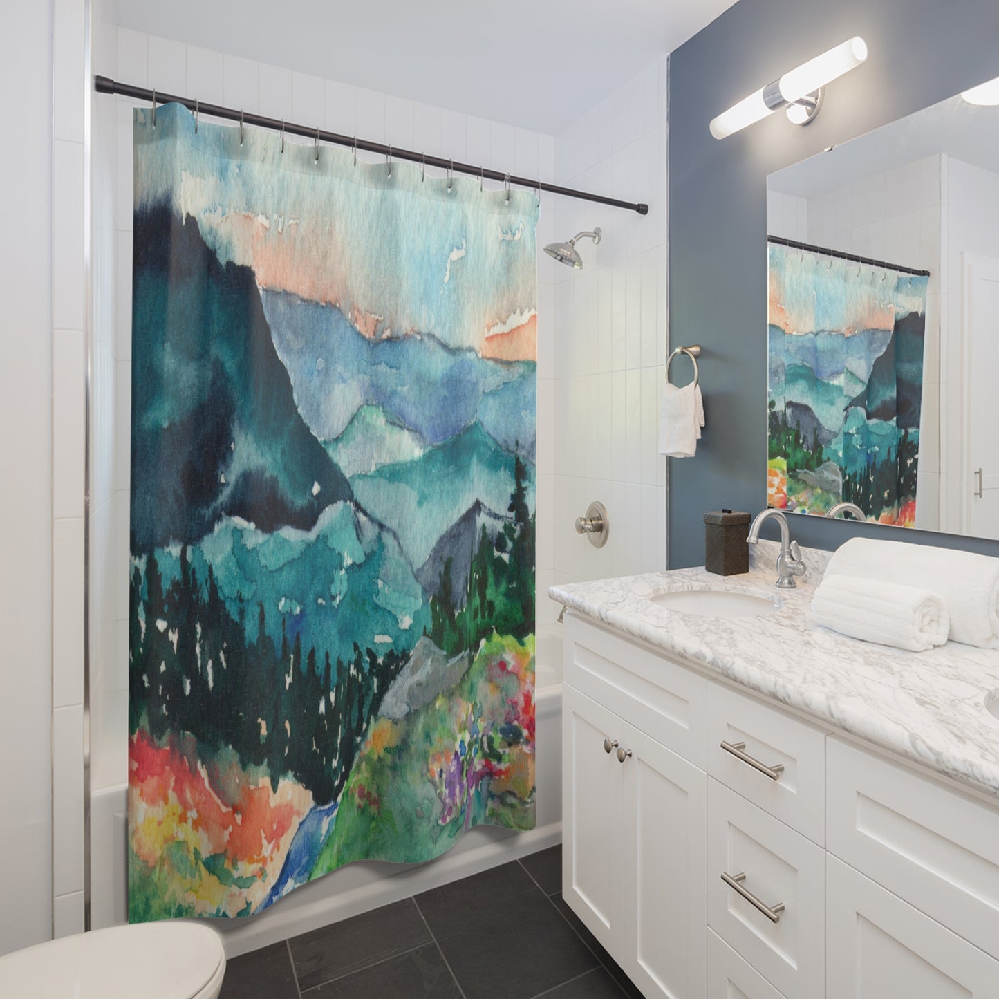 Valley of Dreams Shower Curtain