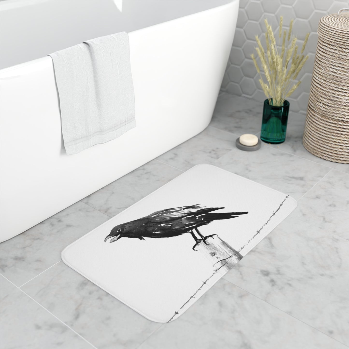 Raven's Call Bath Mat