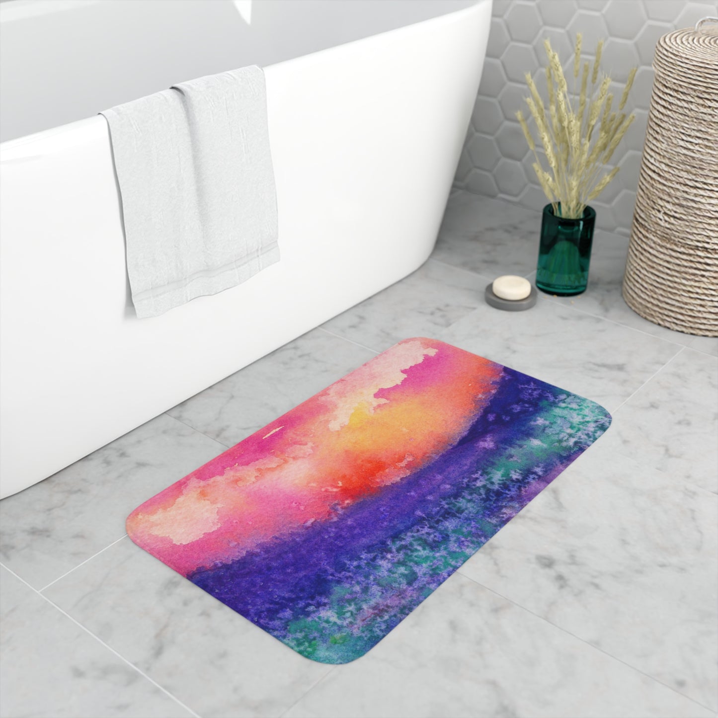 Lupin Valley Bath Mat
