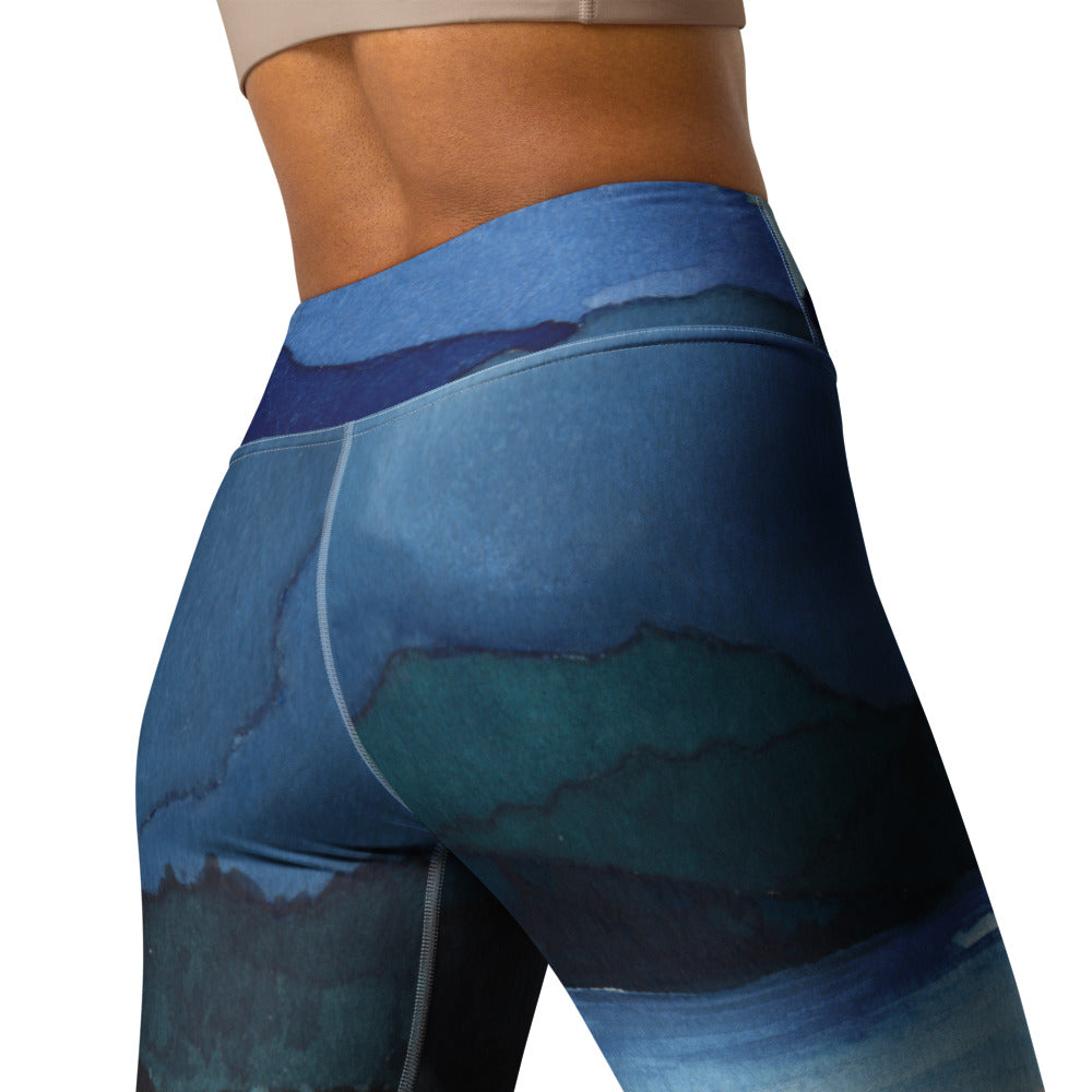 Orca Breach Designer-Leggings
