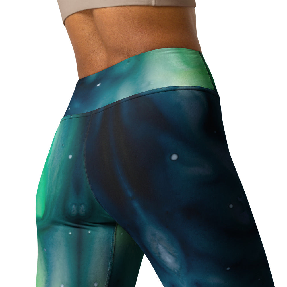 Aurora Borealis Designer Leggings