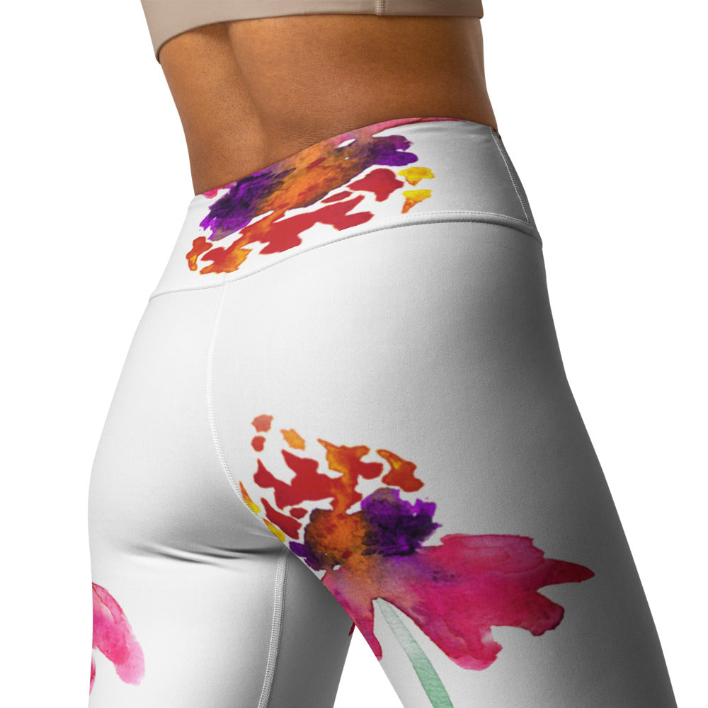 Echinacea Designer Leggings