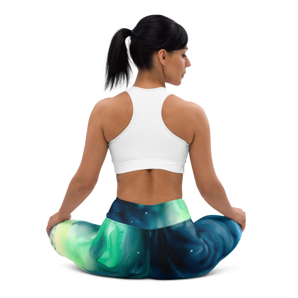 Aurora Borealis Designer Leggings