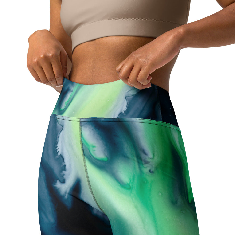 Aurora Borealis Designer Leggings