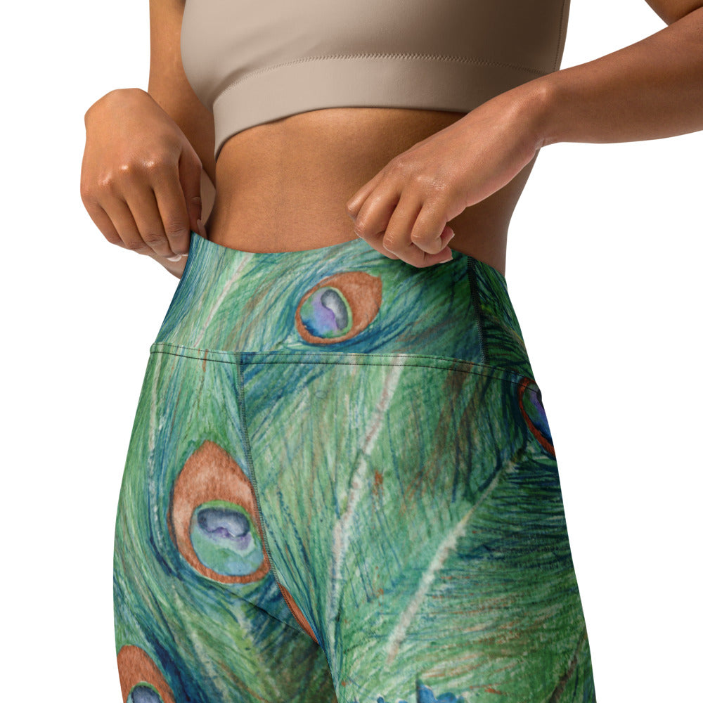 Peacock Designer Leggings