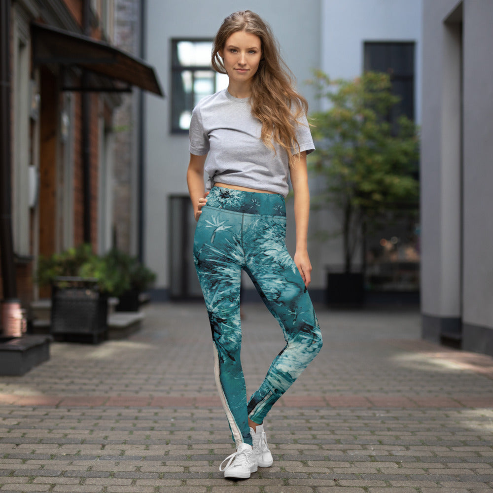 Dandelion Wishes Designer Leggings