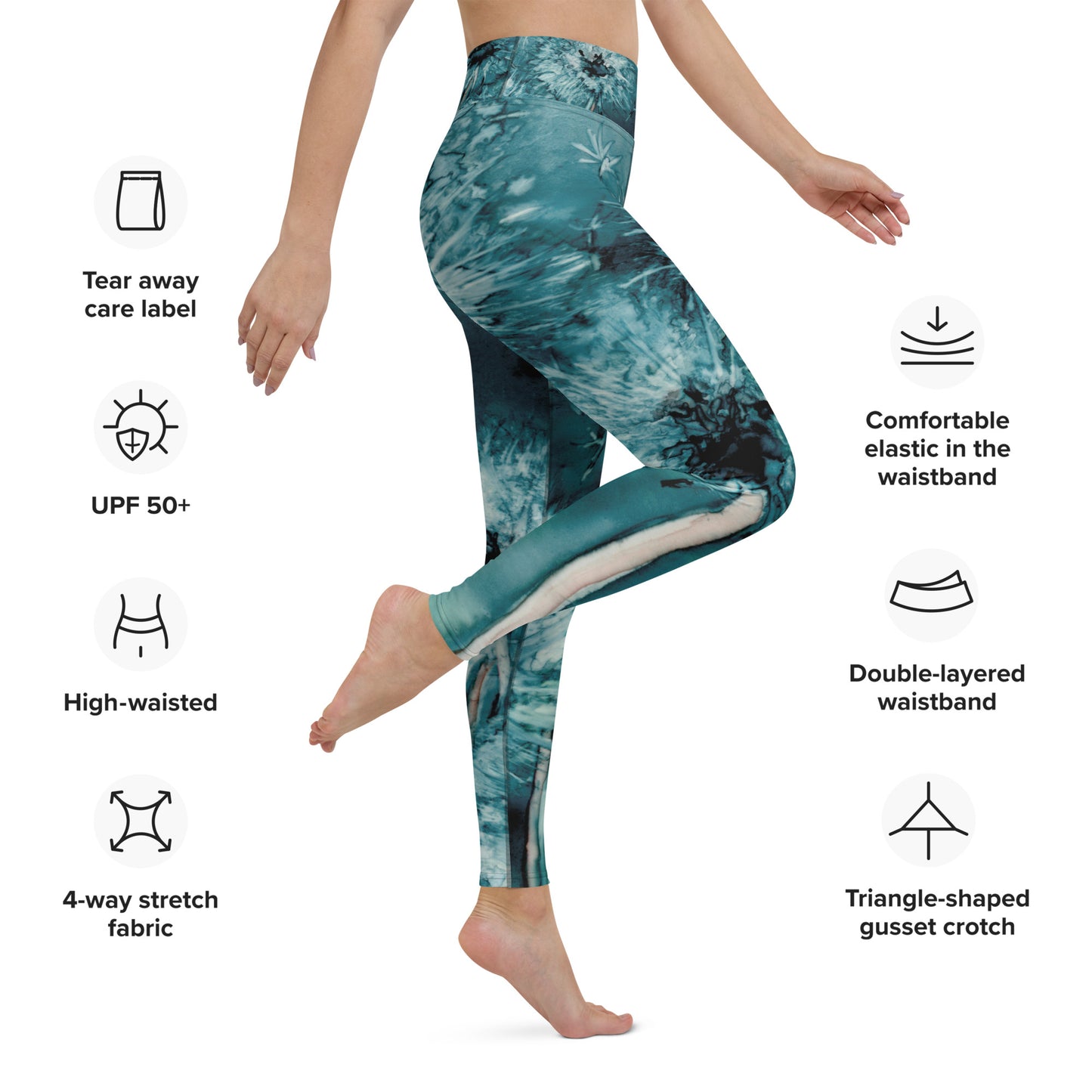 Dandelion Wishes Designer Leggings