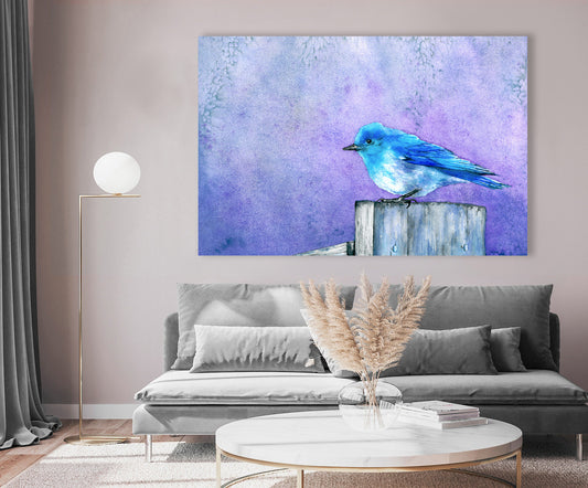 Bluebird Bliss - Art Print