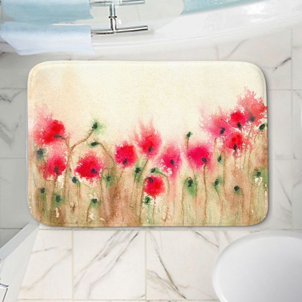 Field of Poppies Bath Mat