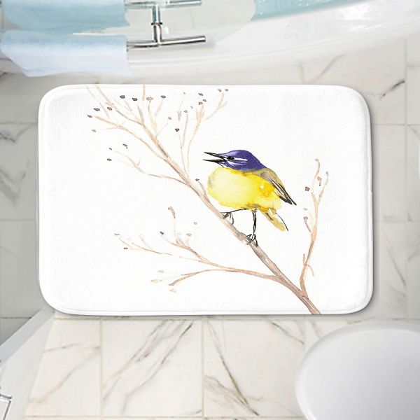 Yellow Wagtail Bath Mat