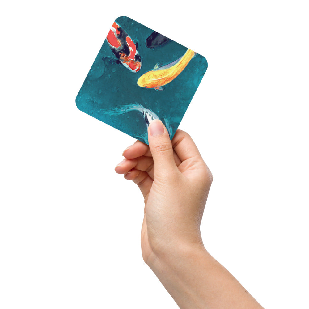 Water Ballet Koi Coaster Set