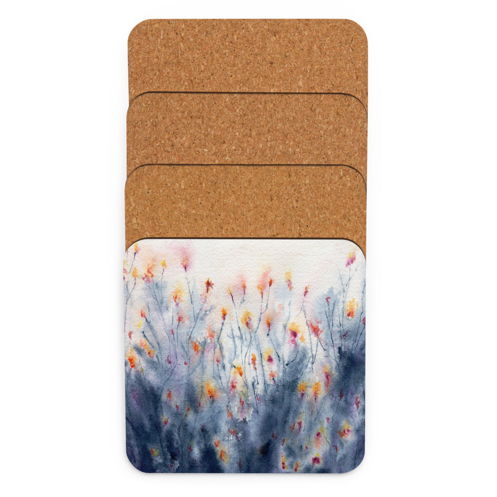 Wildflowers Coaster Set