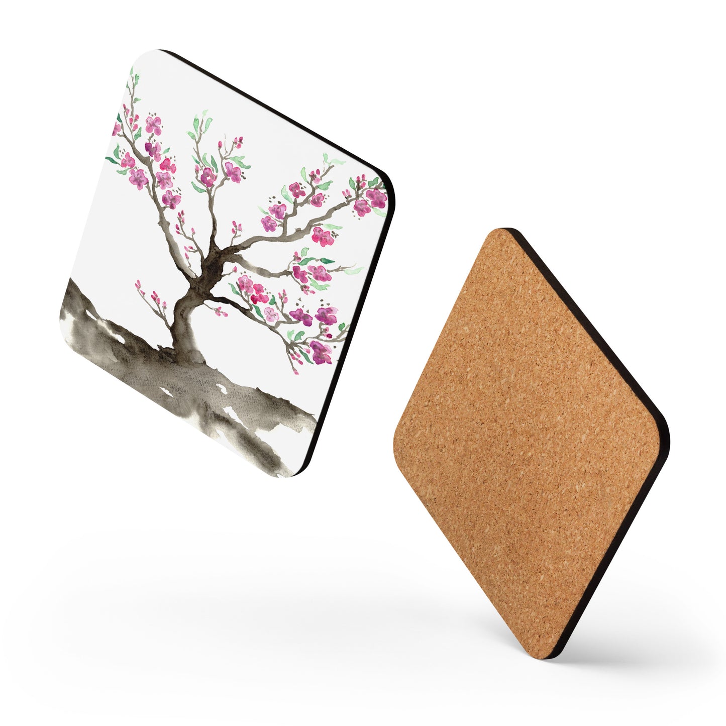 Sakura Tree Coaster Set