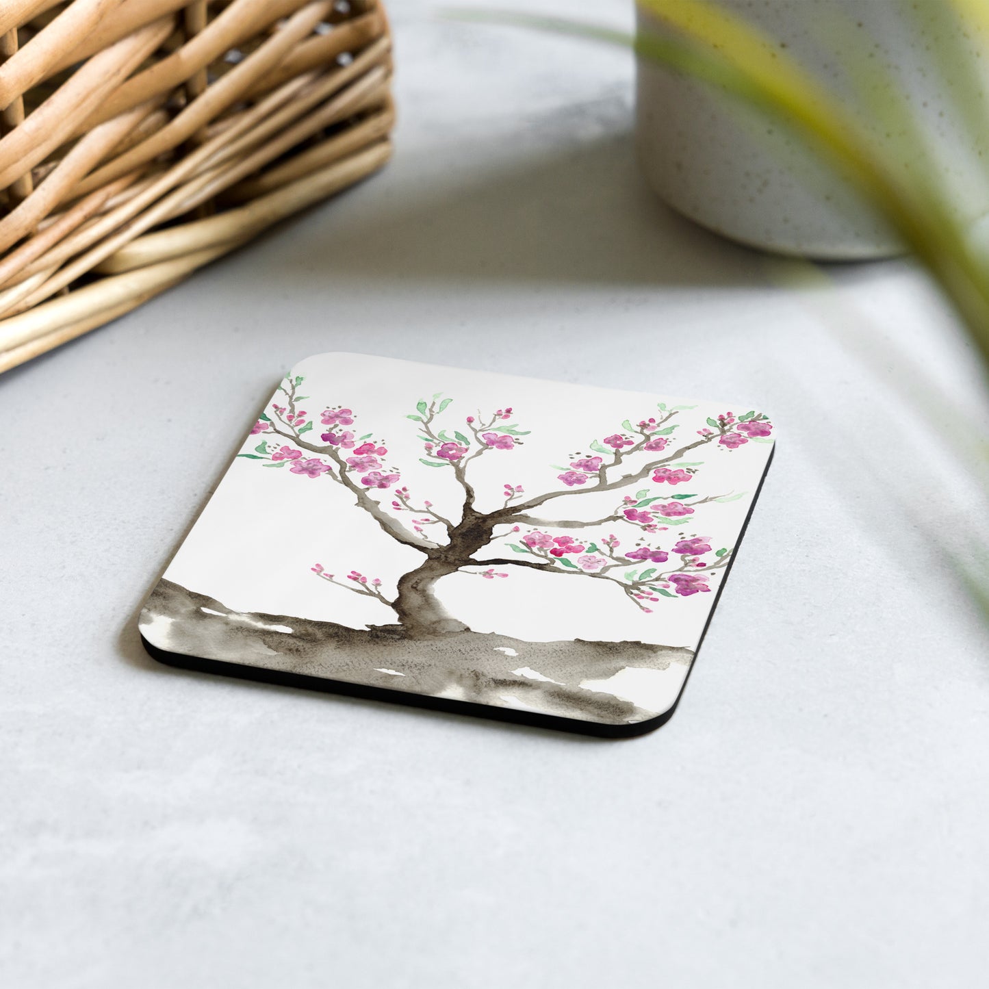Sakura Tree Coaster Set