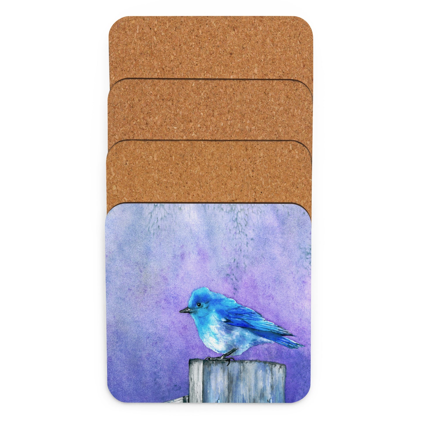 Bluebird Bliss Coaster Set