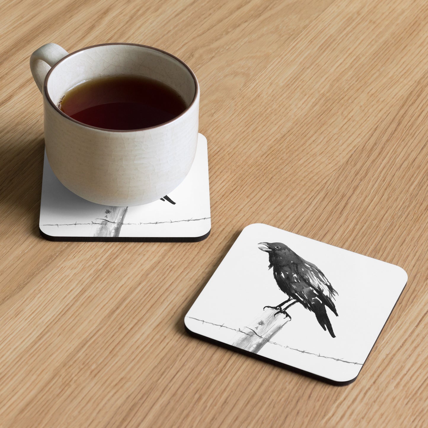 Raven's Call Coaster Set