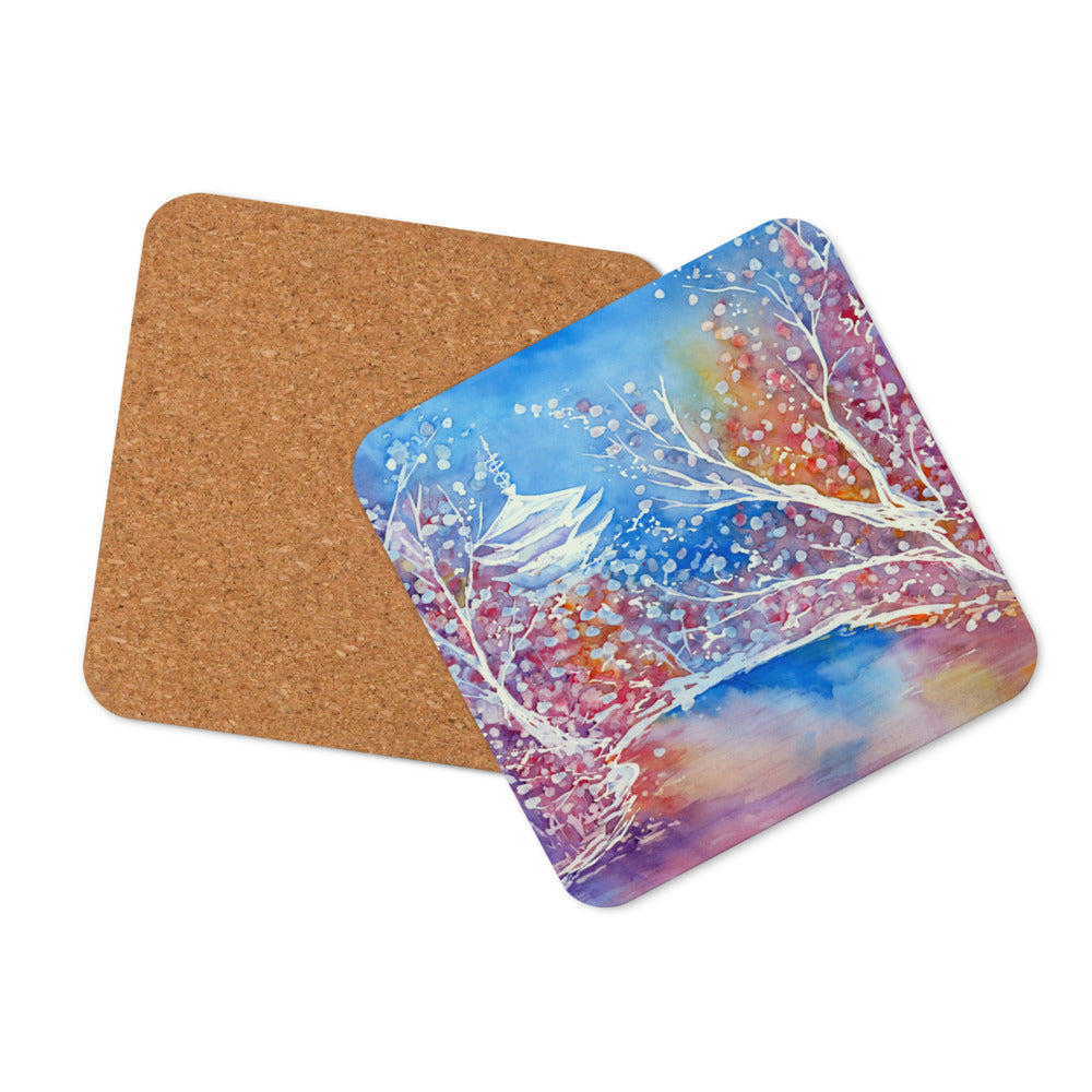 Japanese Temple Coaster Set