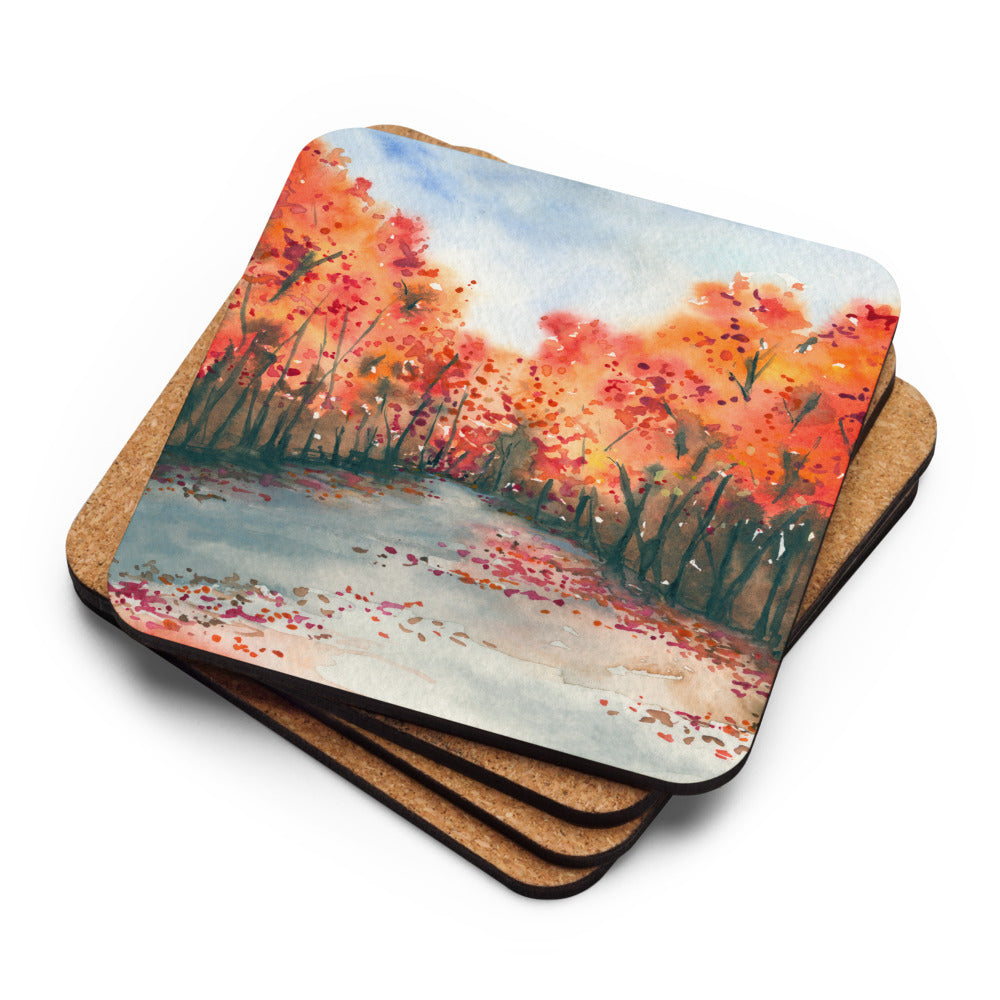 Autumn Journey Coaster Set