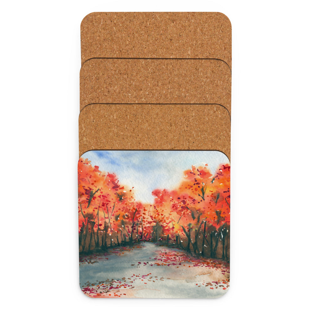 Autumn Journey Coaster Set