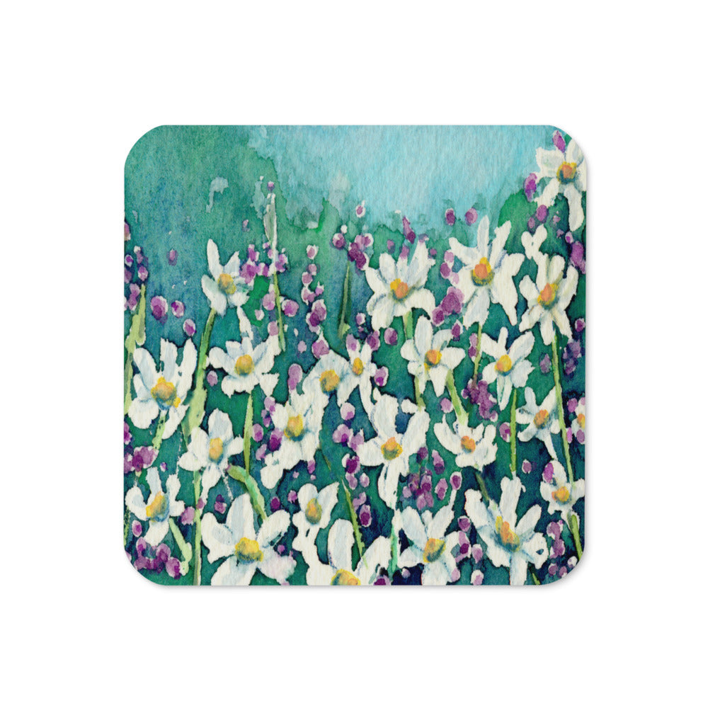 Dancing Daisies Coaster Set