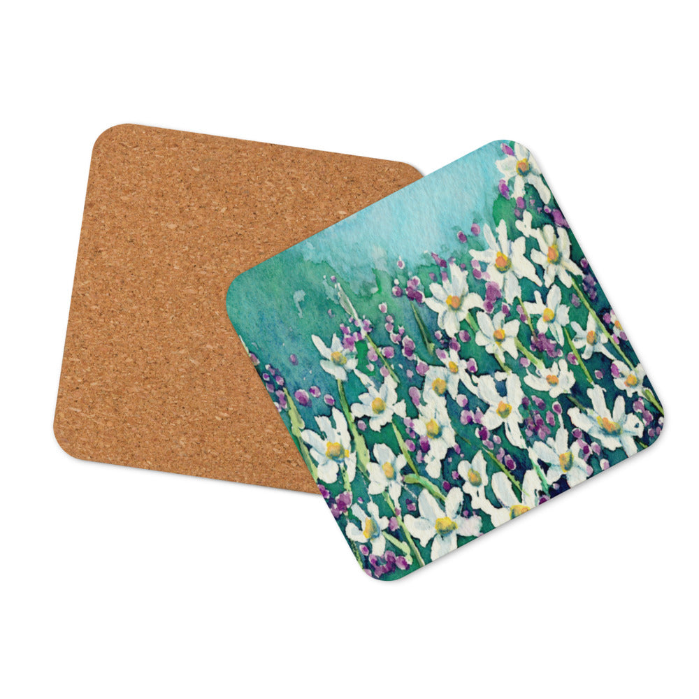 Dancing Daisies Coaster Set
