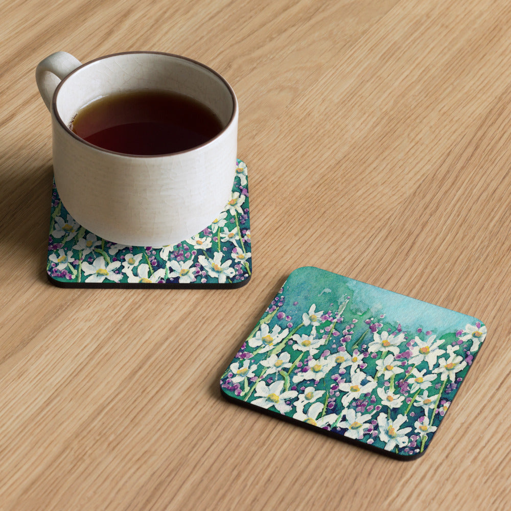 Dancing Daisies Coaster Set