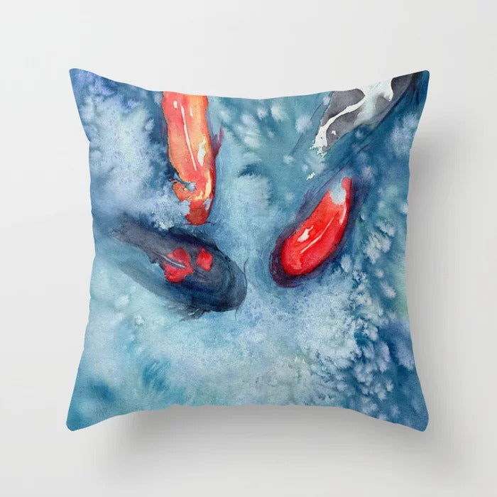 River Waltz Decorative Pillow Cover