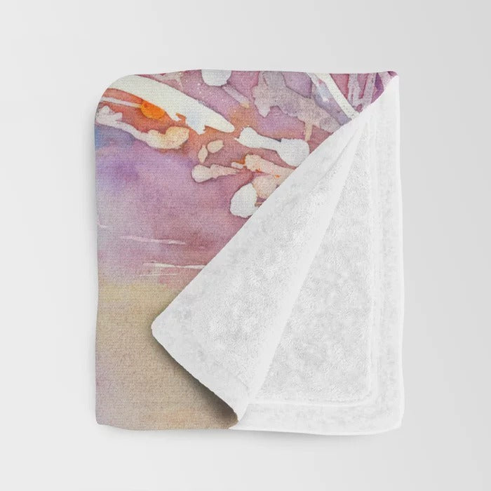 Senso-ji Japanese Temple Fleece Blanket