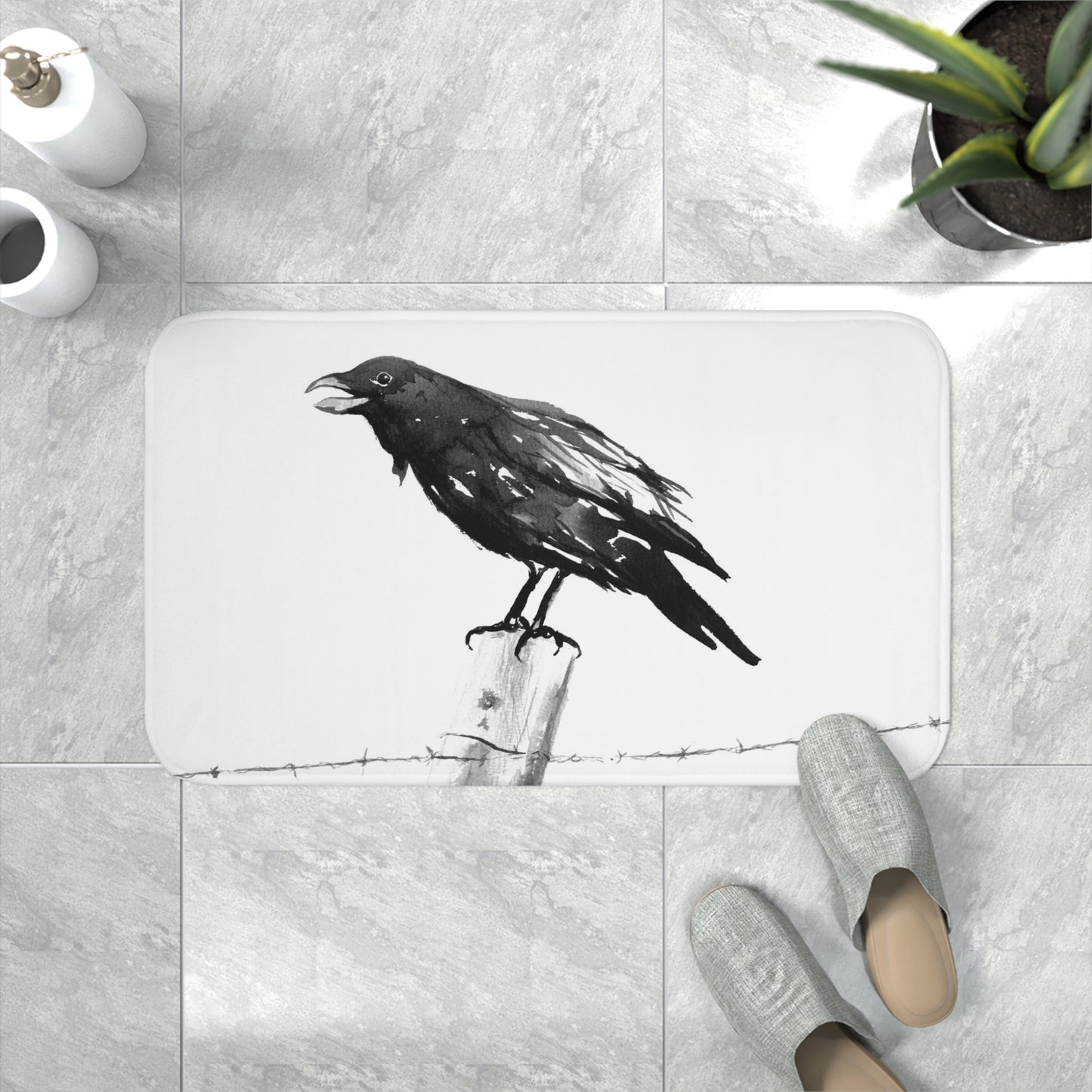 Raven's Call Bath Mat