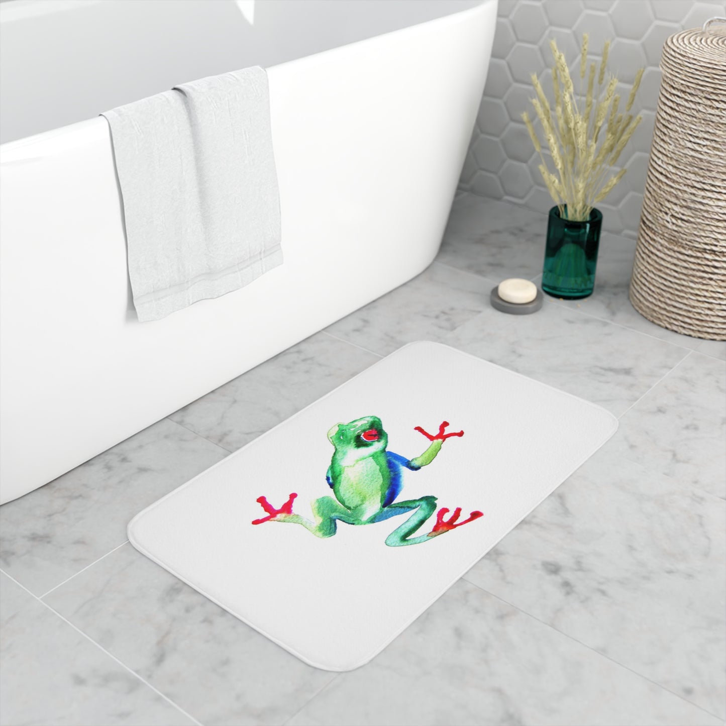 Tree Frog Bath Mat