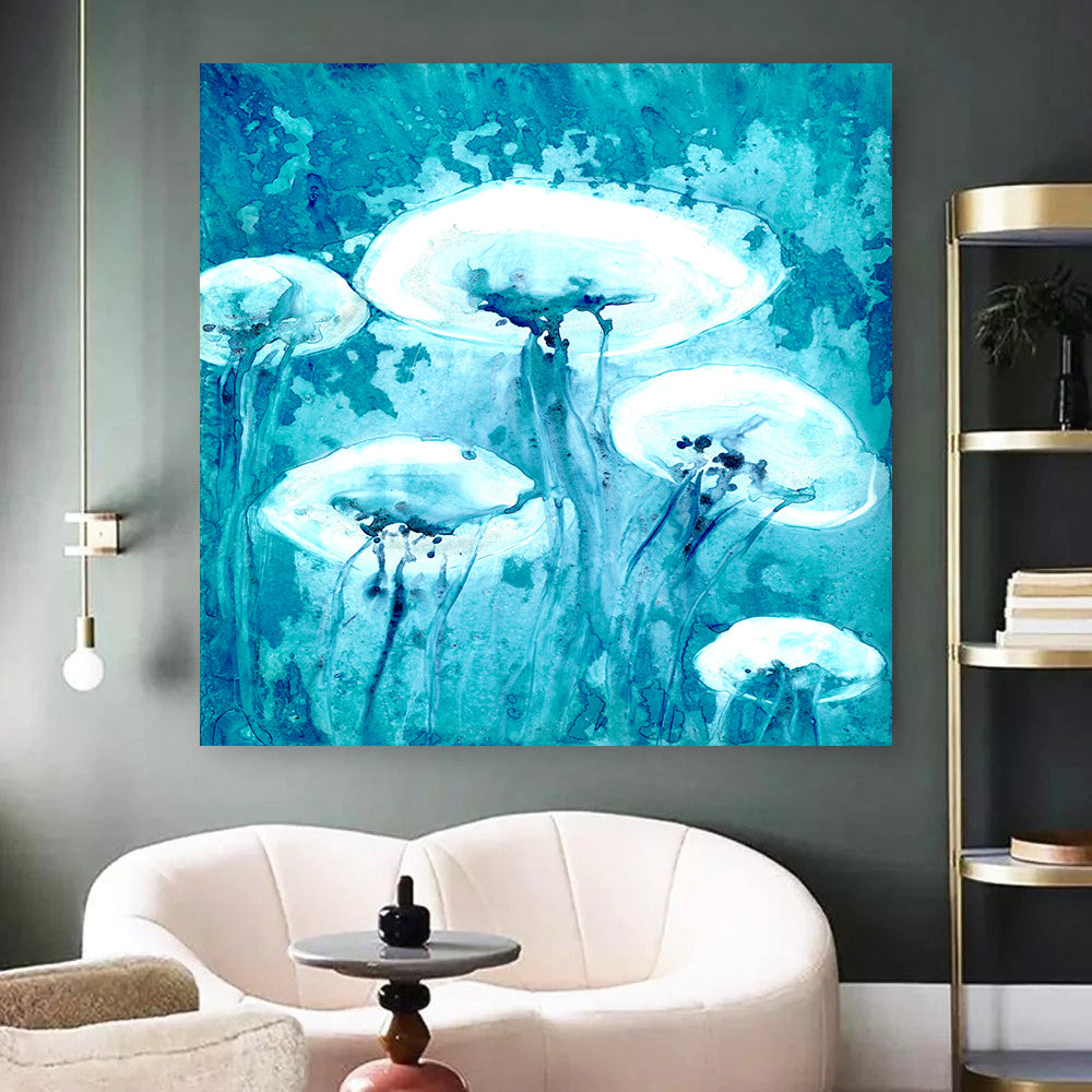 Jellyfish - Luminous - Art Print