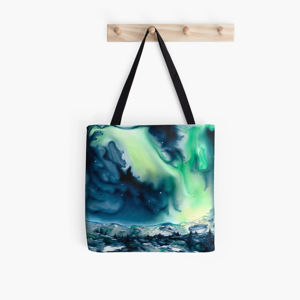 Aurora Borealis Tote Bag