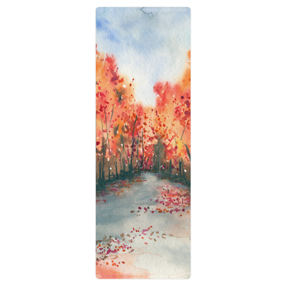 Yogamatte „Autumn Journey“