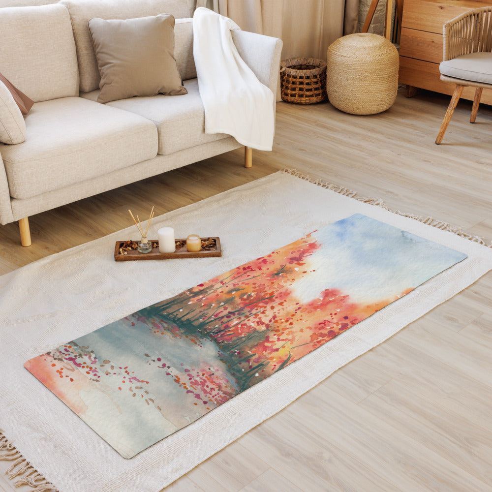 Yogamatte „Autumn Journey“