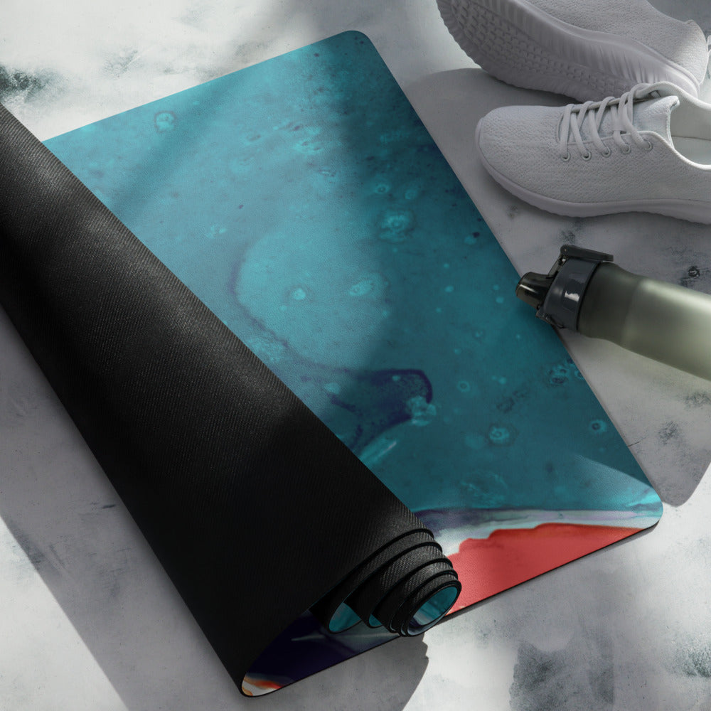 Water Ballet Koi Yoga Mat