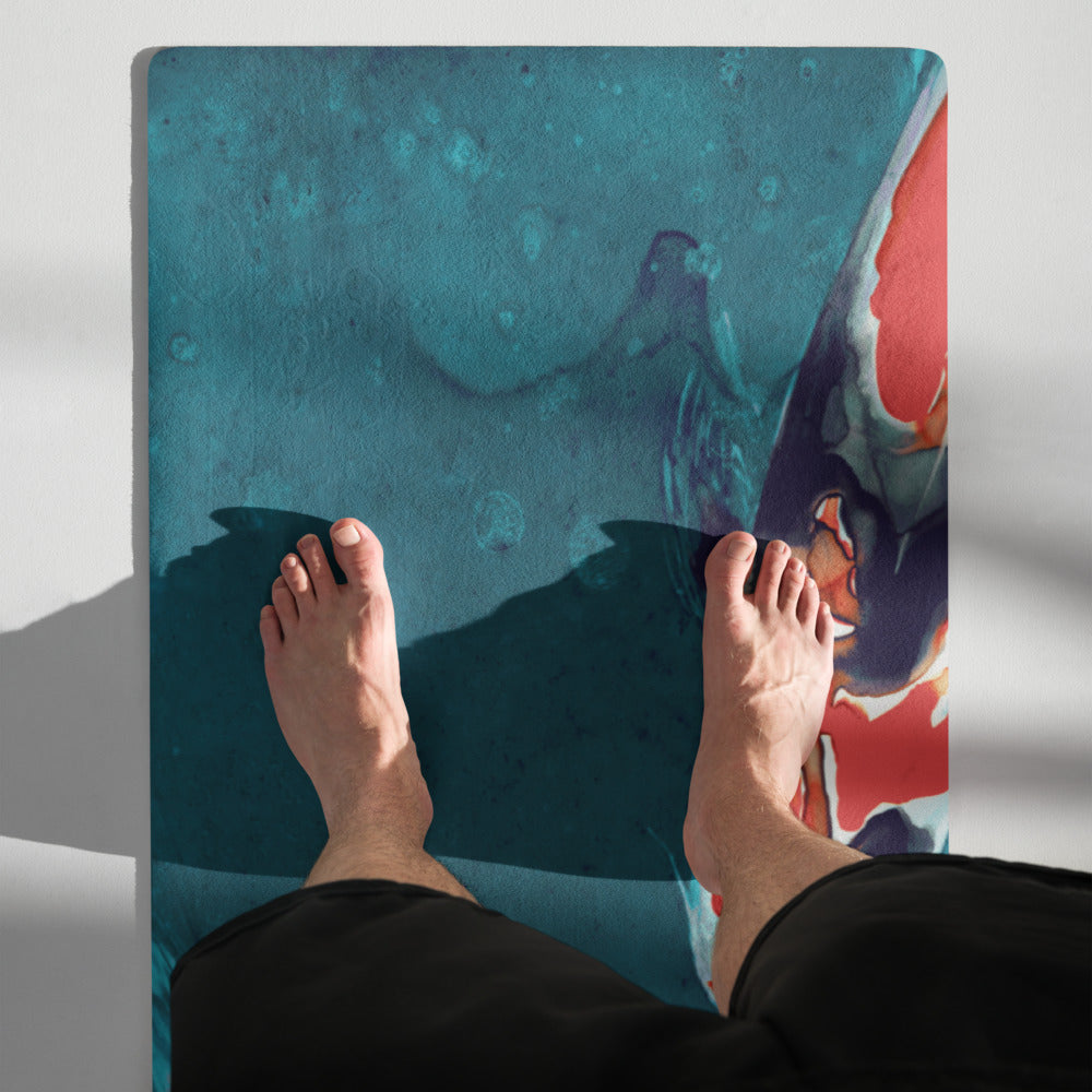 Water Ballet Koi Yoga Mat