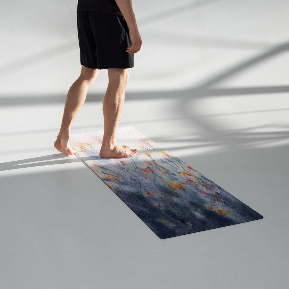 Wildflowers Yoga Mat