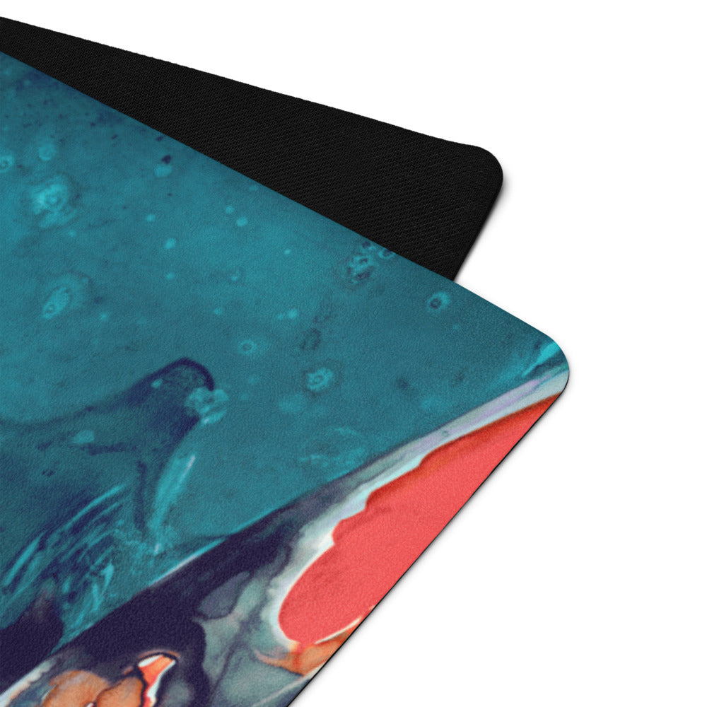 Water Ballet Koi Yoga Mat