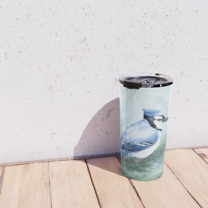 Blue Jay Travel Mug