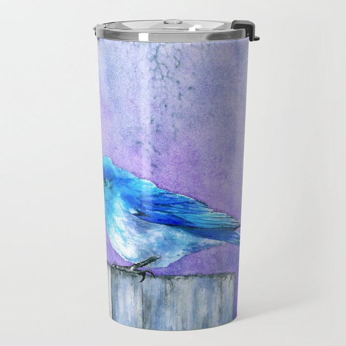 Bluebird Bliss Travel Mug