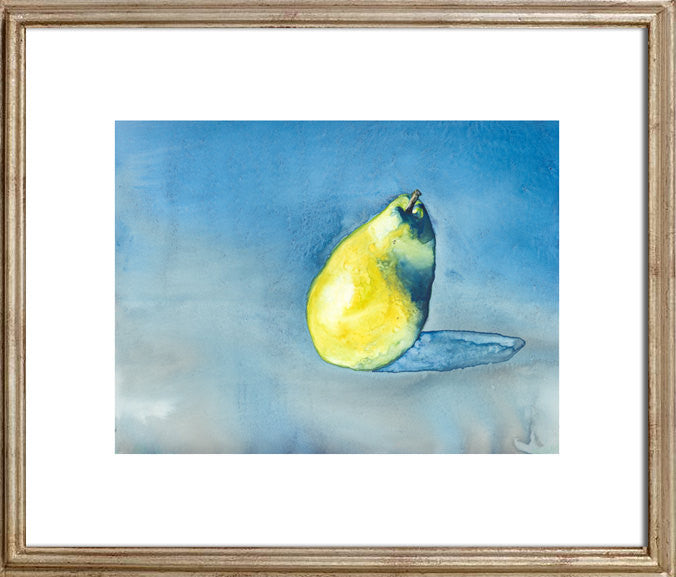 Solitary Pear Brazen Design Studio Cornflower Blue