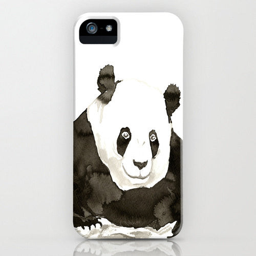 Giant Panda Phone Case - Ink Painting - Designer iPhone Samsung Case Brazen Design Studio Snow
