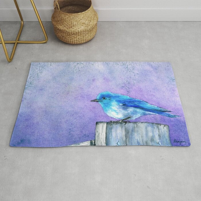 Teppich „Bluebird Bliss“