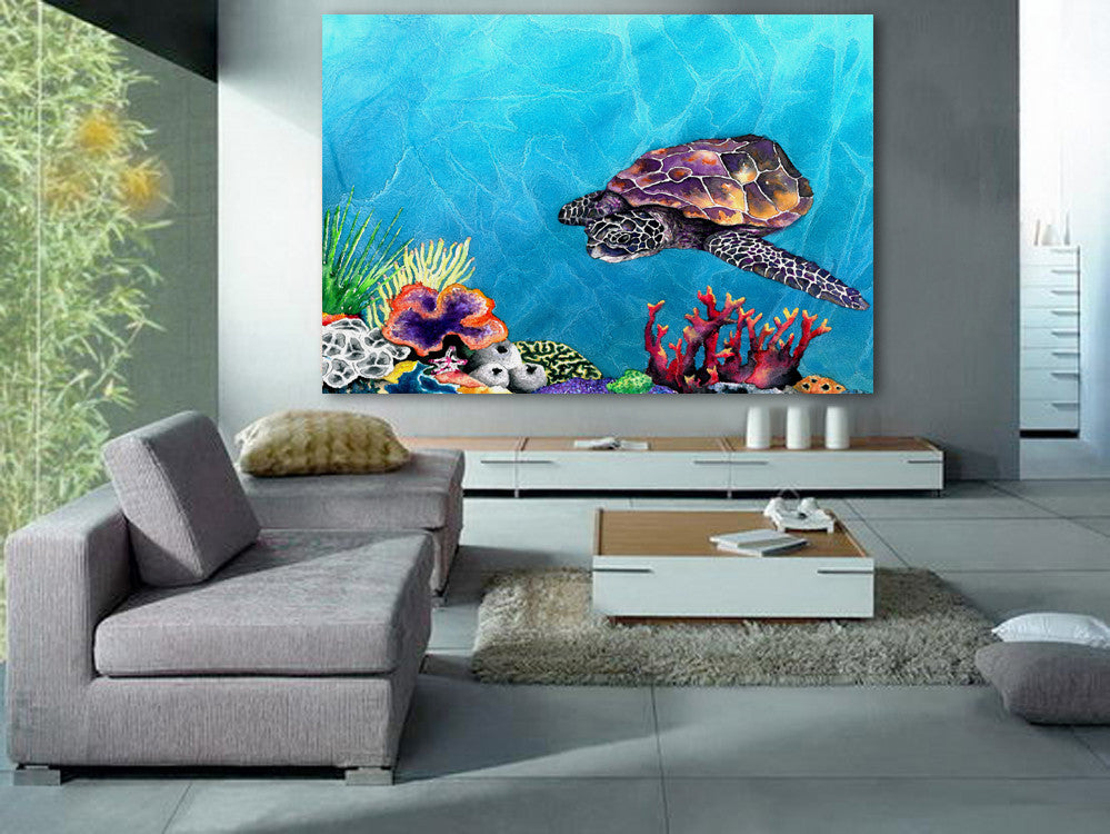 Sea Turtle - Art Print – Brazen Design Studio