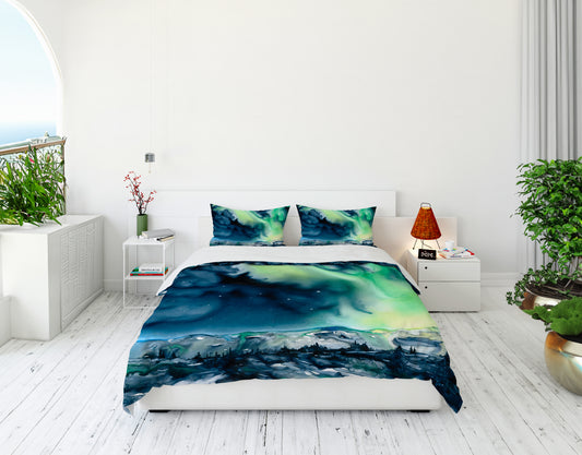 Aurora Borealis Duvet Cover or Comforter