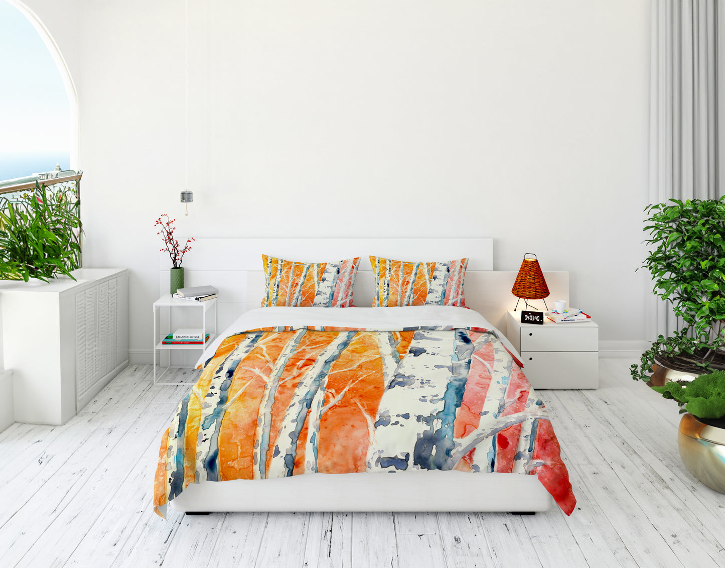 Falling for Color Duvet Cover or Comforter