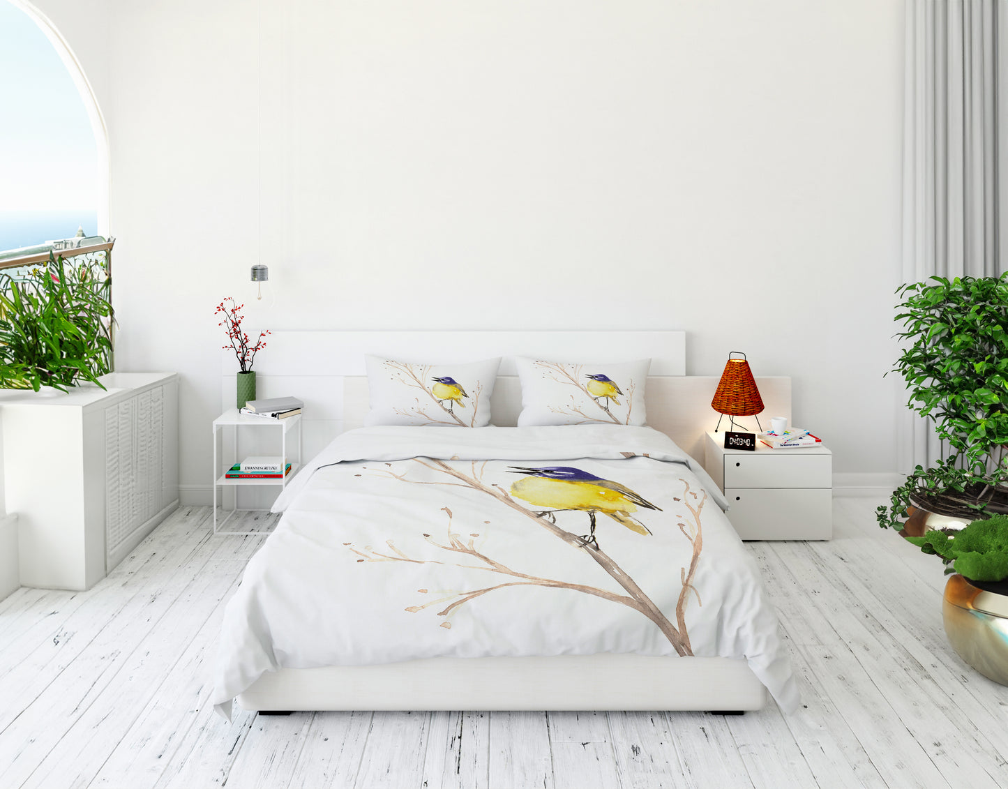 Yellow Wagtail Duvet Cover or Comforter